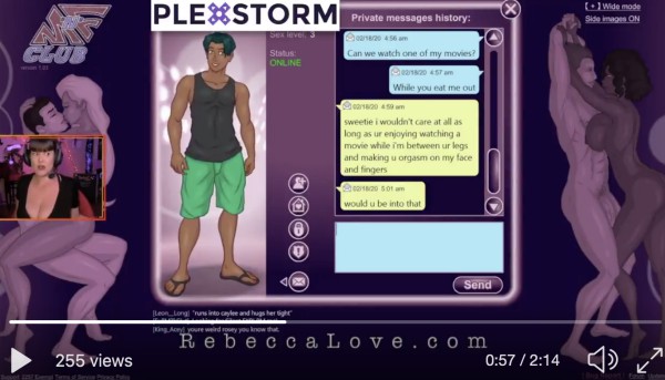Sexually Bugged Plexstorm